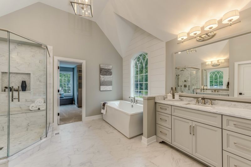 Flooring in Modern Master Bathrooms